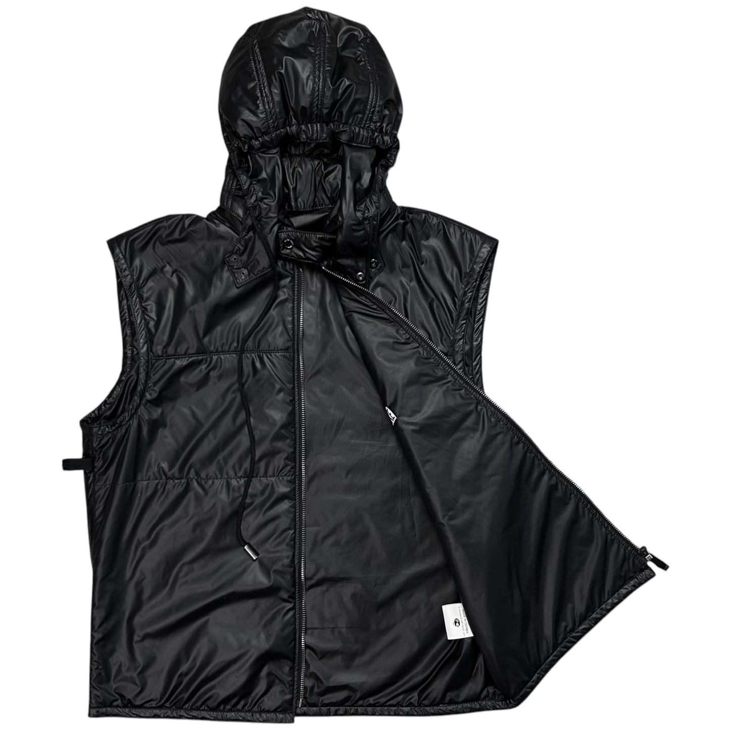 Dirk Bikkembergs Detachable Puffer Vest Layered Blazer