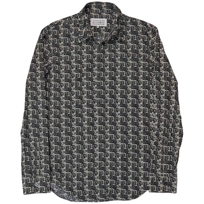 Maison Margiela Logo Cube Print Shirt - SS19