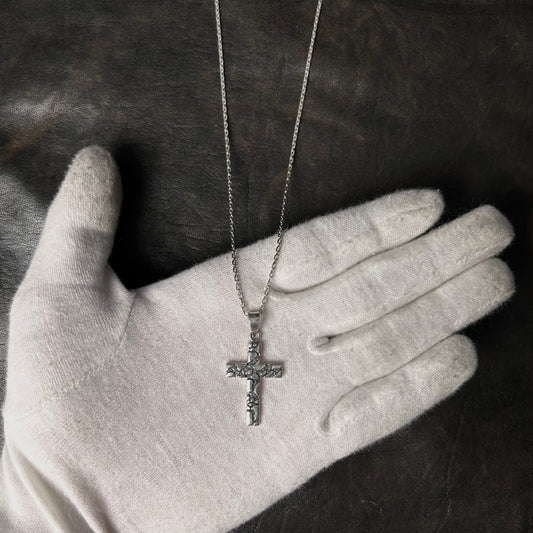 Crumbling Cross Pendant