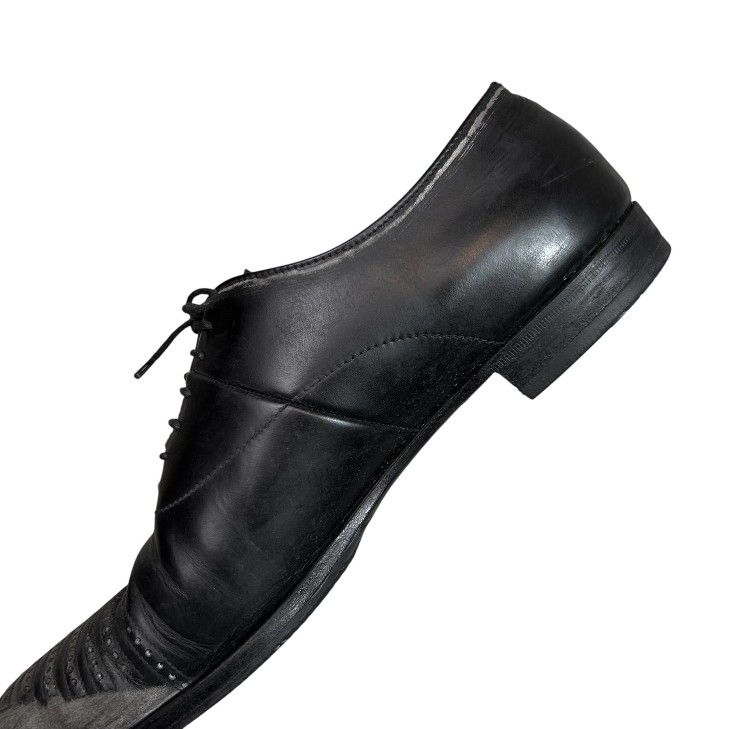 Prada Distressed Toe Derbies - AW07