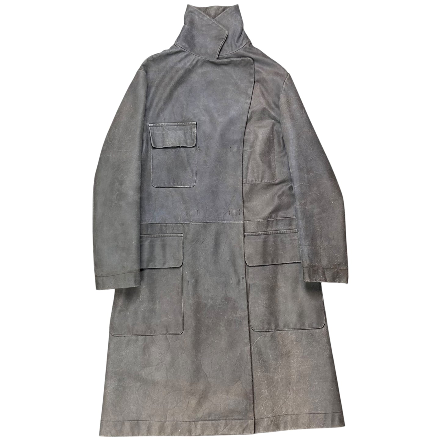 Maison Martin Margiela Leather Work Coat - AW03