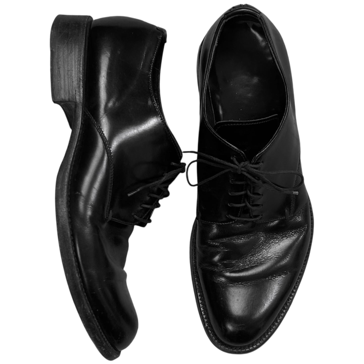 Prada Curve Toe Derbies