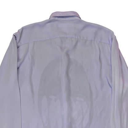 Comme des Garcons Shirt Disorted Face Fluid Shirt - SS19