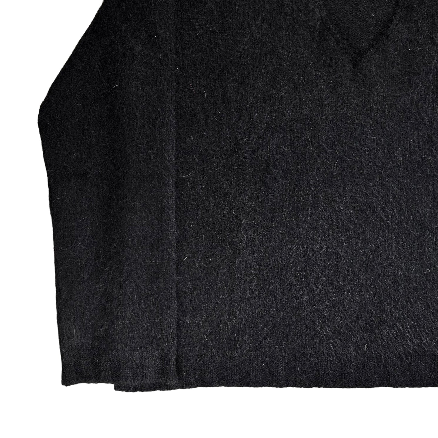 Raf Simons Oversized Boiled V-Neck Sweater - AW21