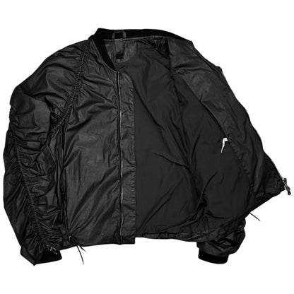 Y/Project Waxed Bondage String Sample Bomber Jacket - AW14