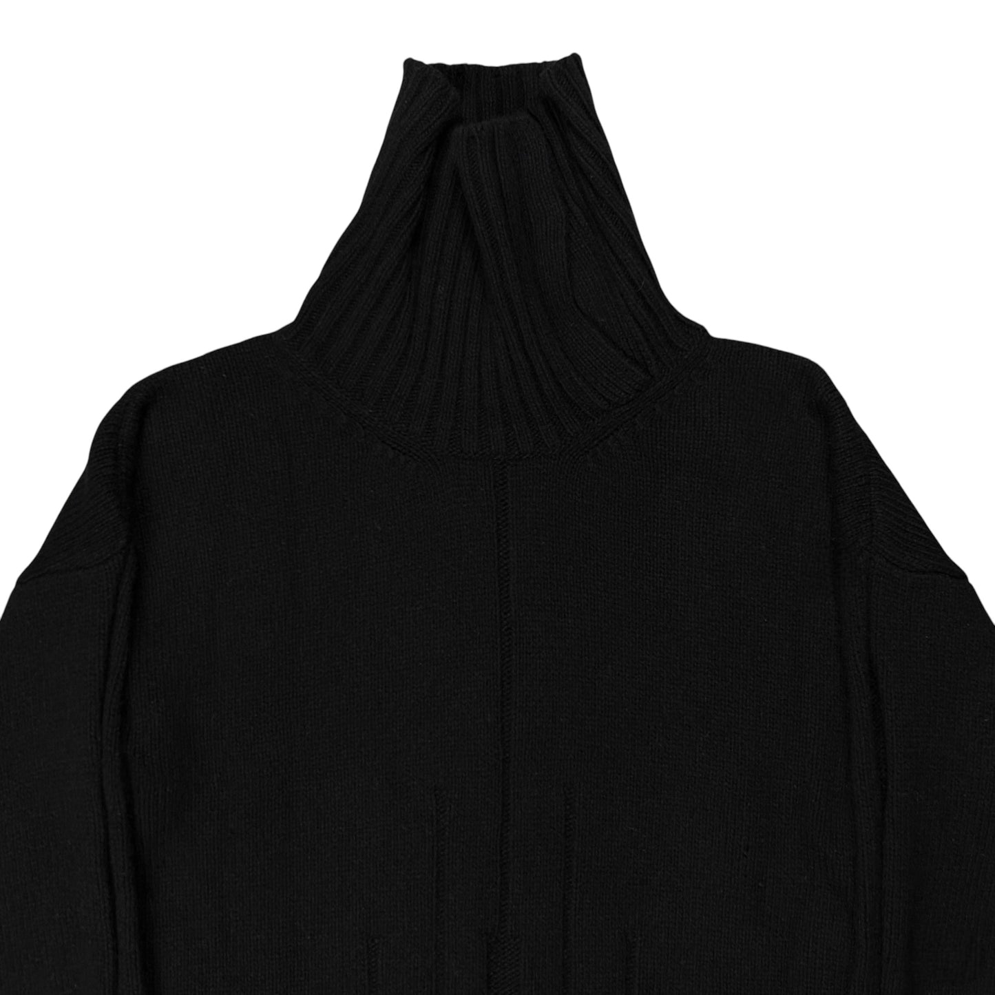 Jil Sander Aymmetric Button Collar Knit Sweater