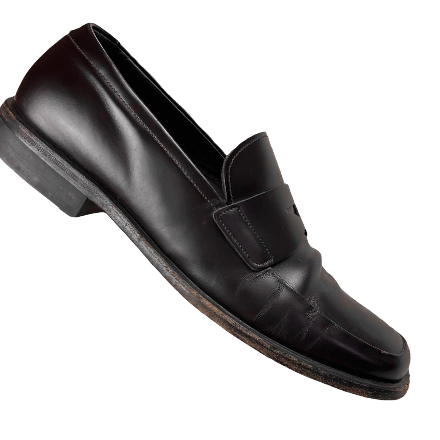 Prada Boxy Penny Loafers