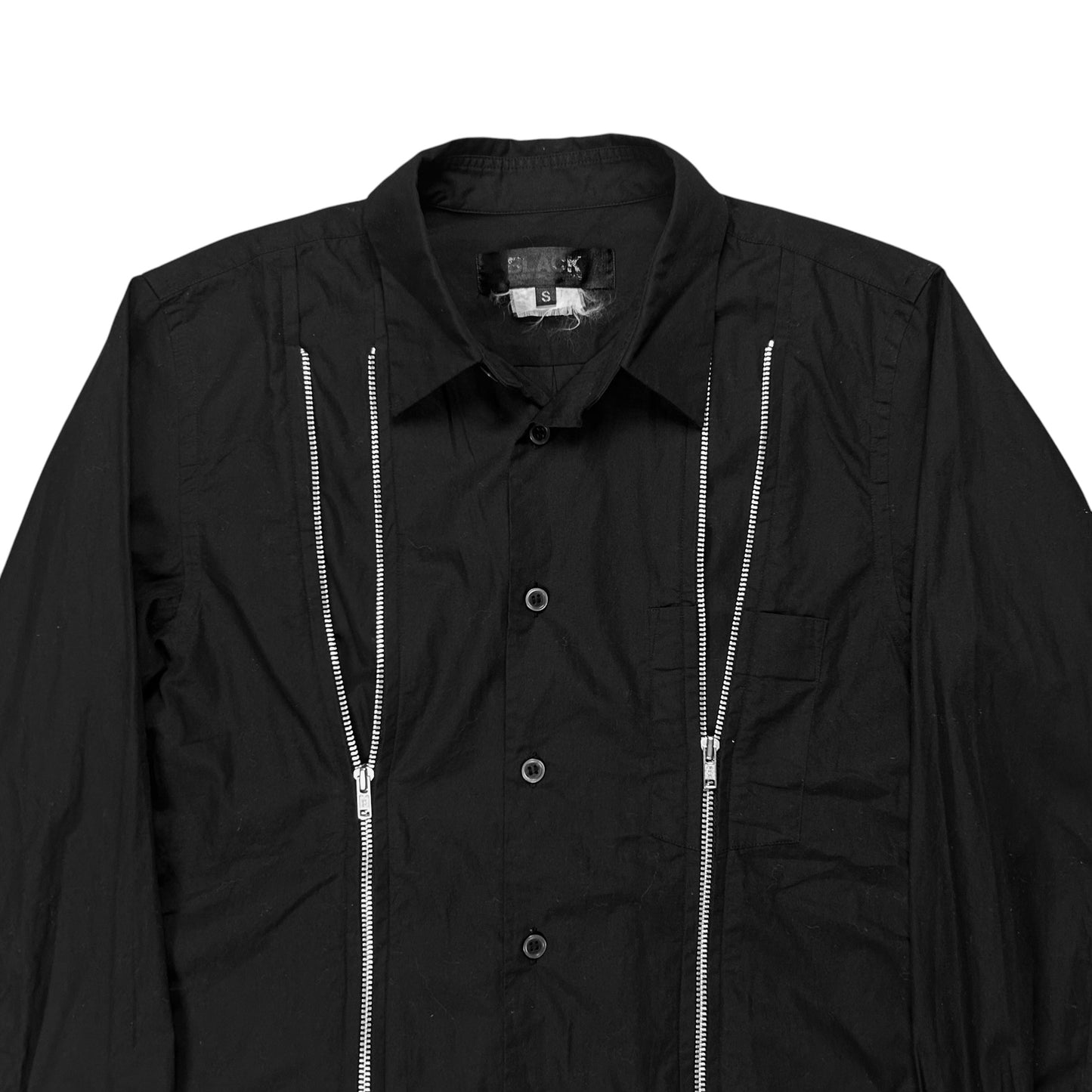 Comme des Garcons BLACK Dual Zip Shirt - SS19
