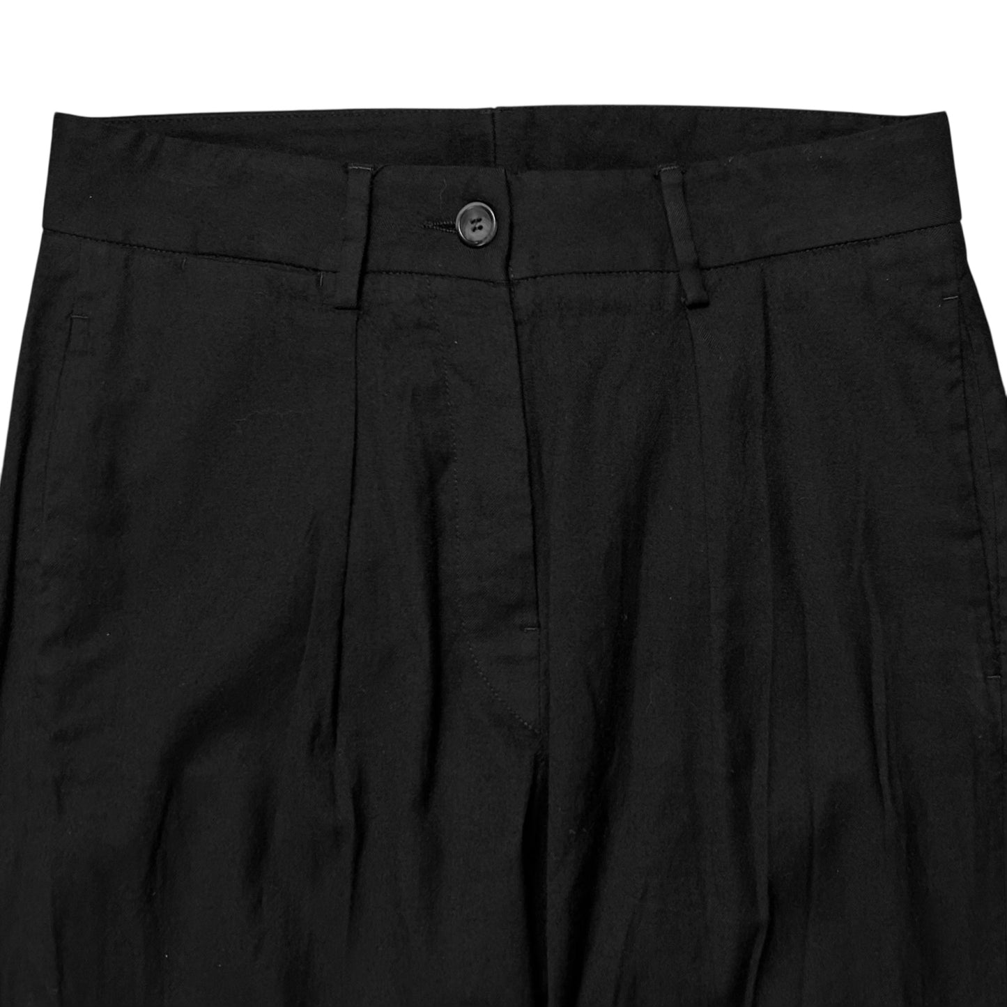 MM6 Maison Margiela Pleated Straight Trousers - AW16