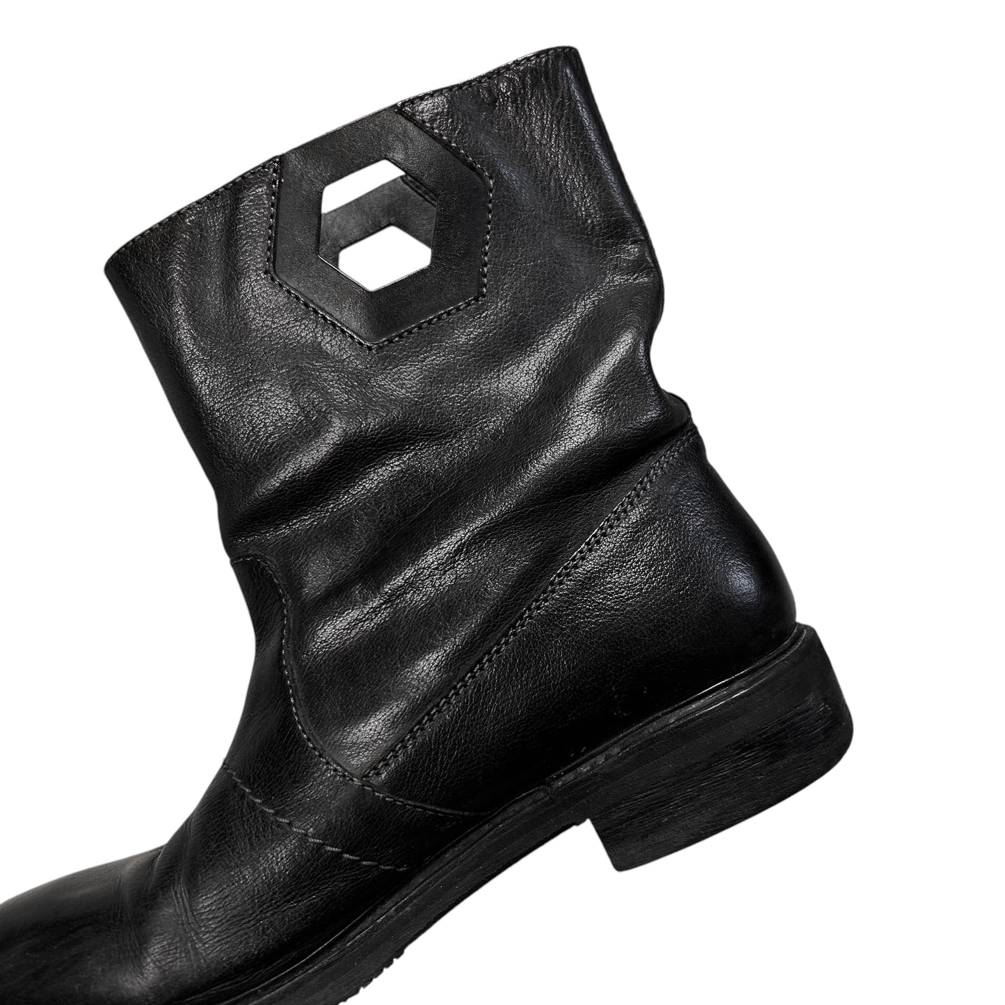 Dirk Bikkembergs Hexagon Cut Out Boots