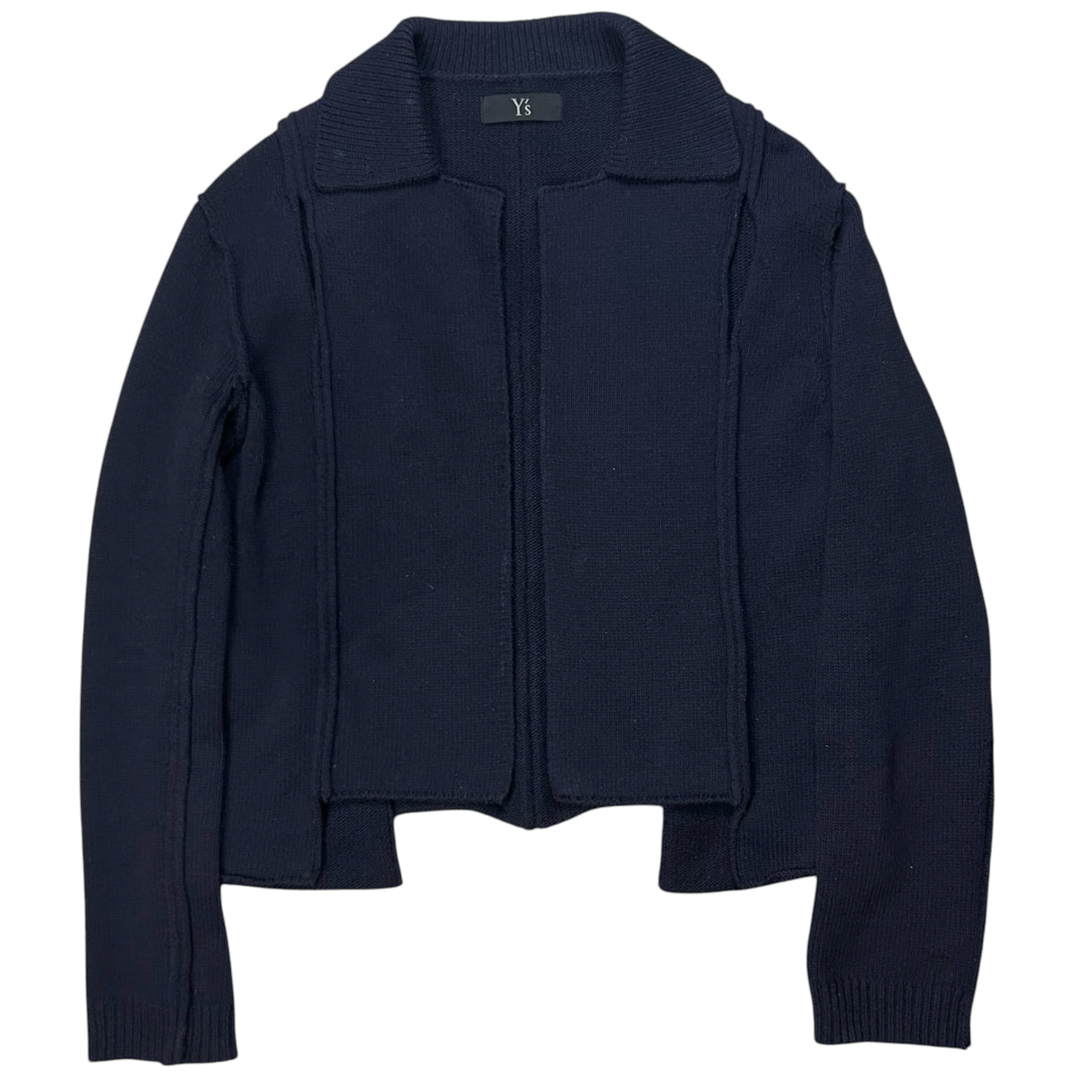 Y‘s by Yohji Yamamoto Paneled Cut Out Knit Sweater - AW11