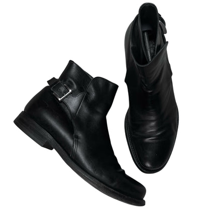 Prada Jodhpur Strap Ankle Boots