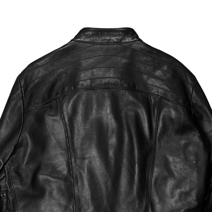 Gucci by Frida Giannini Dual Waist Belt Moto Leather Jacket - AW08