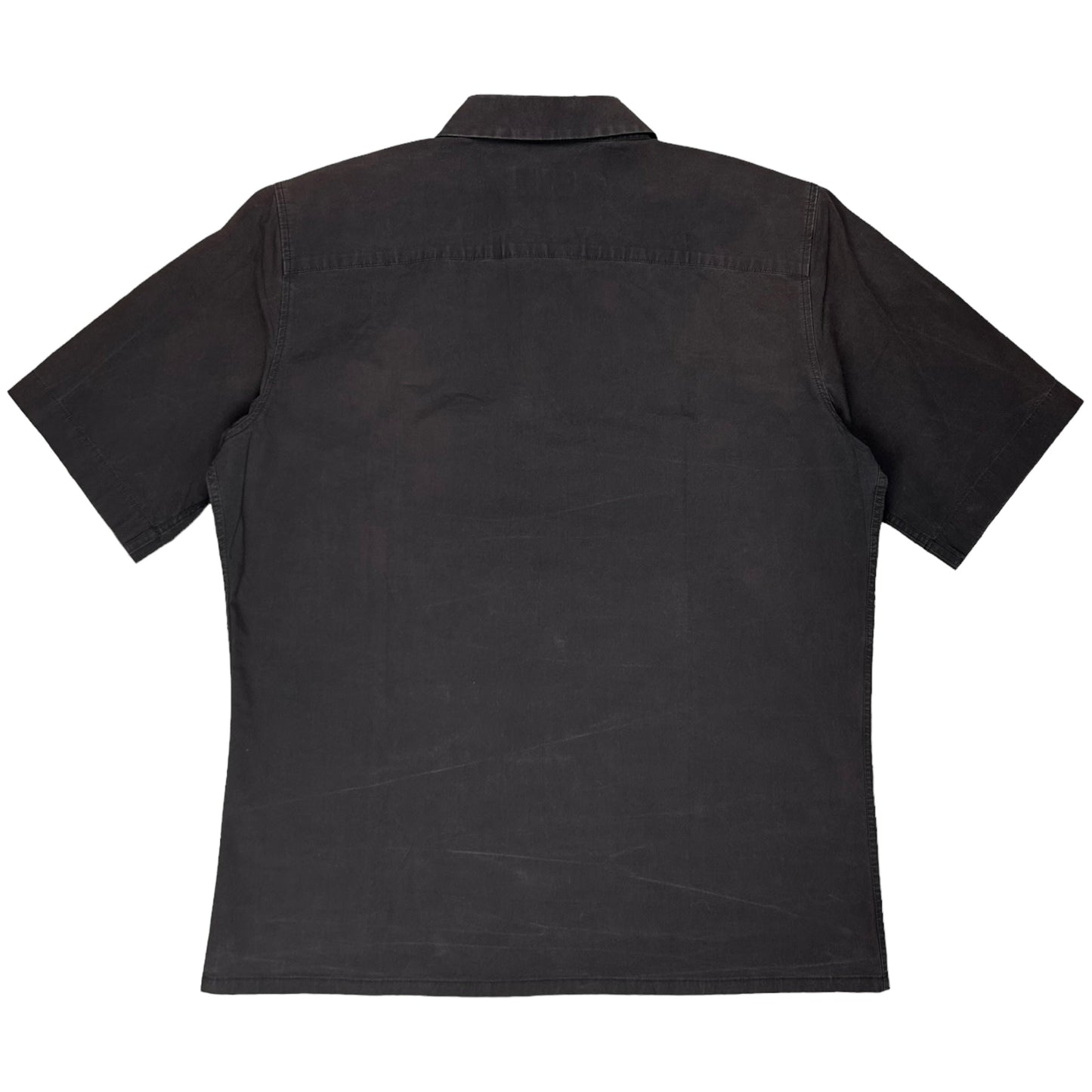 Raf Simons short-sleeve business shirt - Black