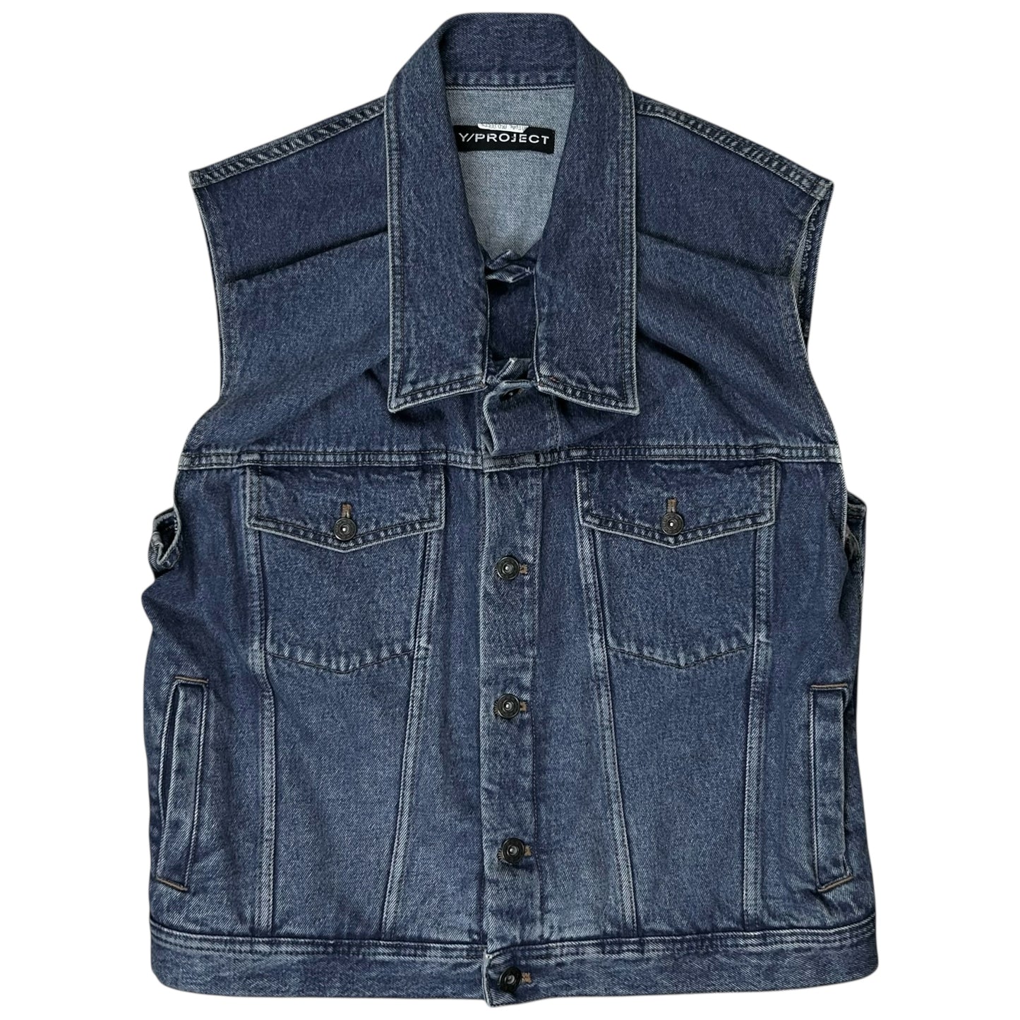 Y/Project Double Denim Vest - SS18