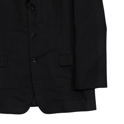 Yohji Yamamoto Costume D'Homme Boxy Pinstripe Sample Blazer - SS08