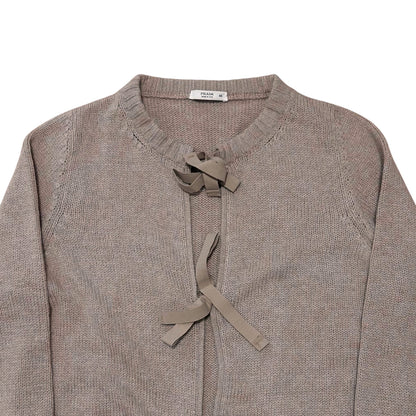 Prada Bow Tie Cashmere Cardigan - AW10