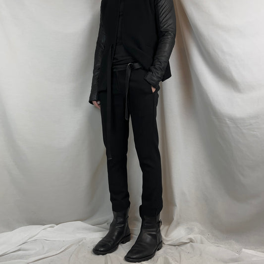Ann Demeulemeester Bondage Belt Strap Trousers - AW08