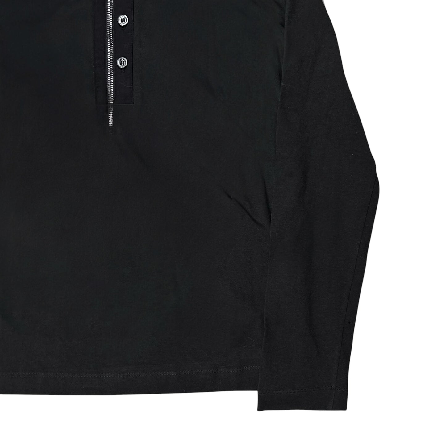 Dirk Bikkembergs Half Zip Military Button Top - AW10
