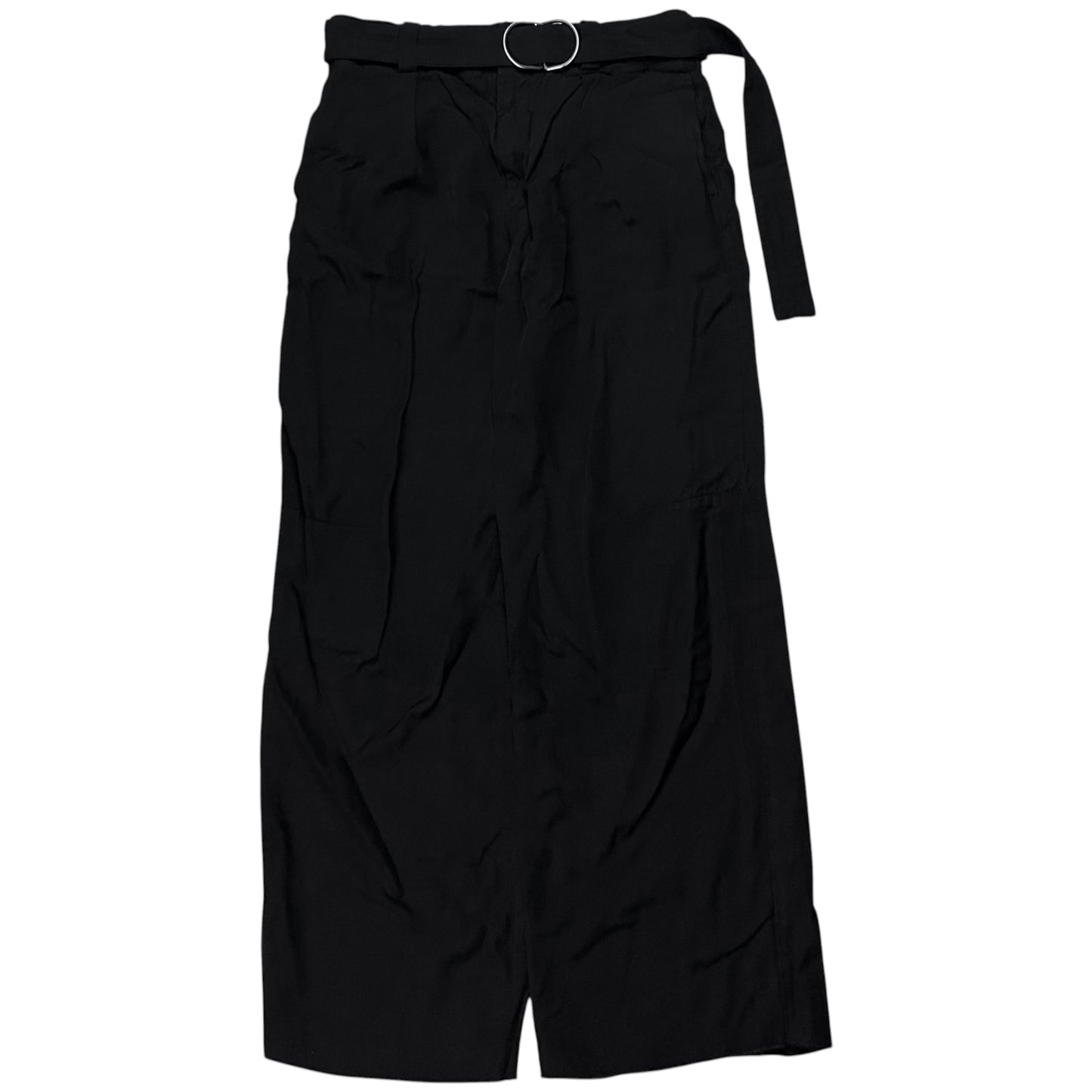 Jil Sander Wide D-Ring Belt Linen Pants - SS23