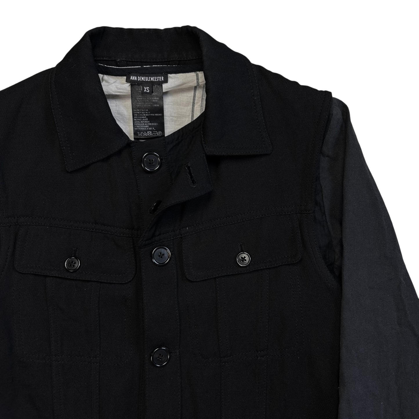 Ann Demeulemeester Transformable Trucker Jacket - SS16