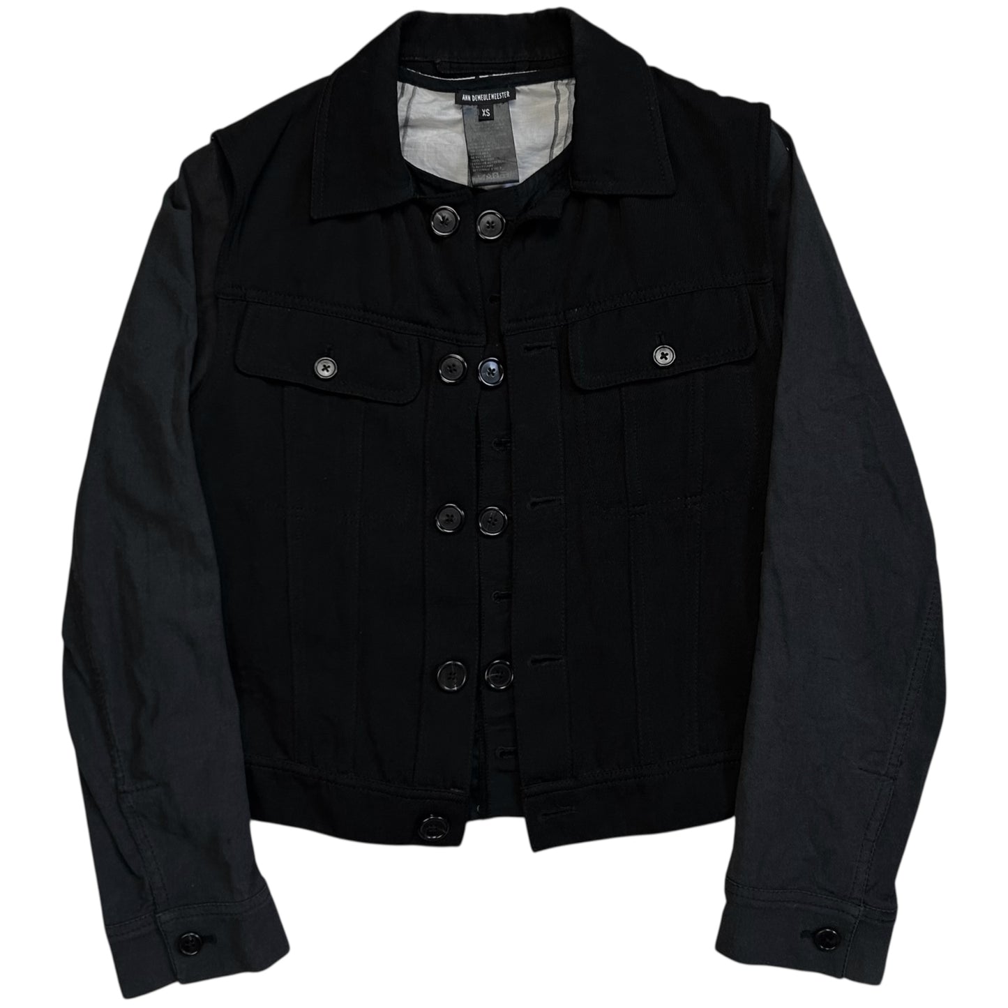 Ann Demeulemeester Transformable Trucker Jacket - SS16