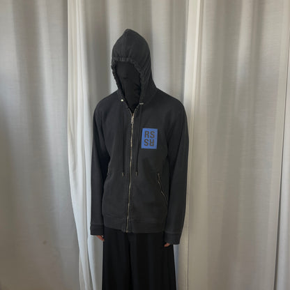 Raf Simons Newspaper RS Zip Hoodie - AW15