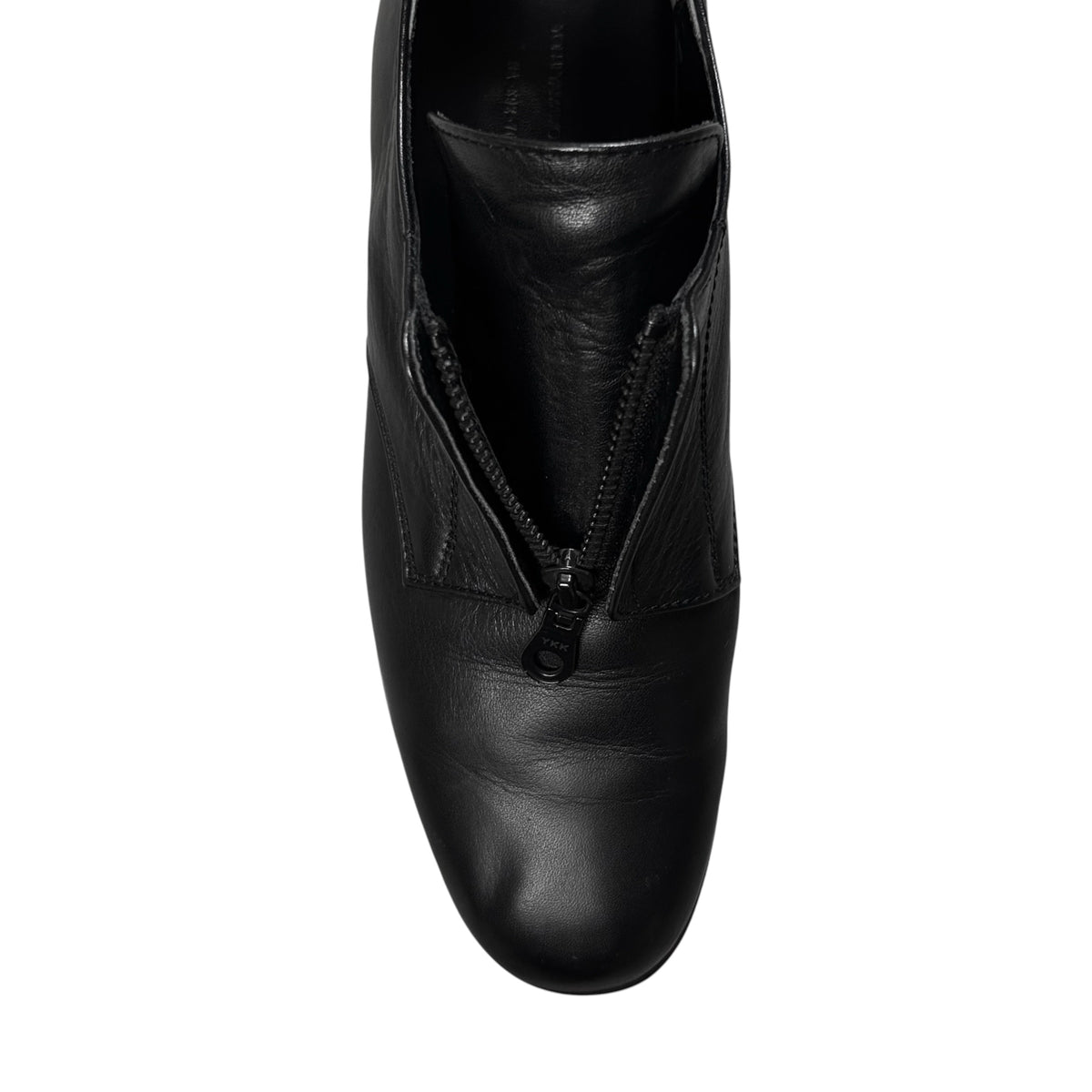 Yohji Yamamoto + Noir Tongue Zip Plattform Derbies - AW20