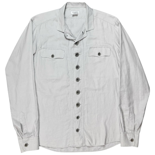 Dries Van Noten Saharienne Multi Button Shirt