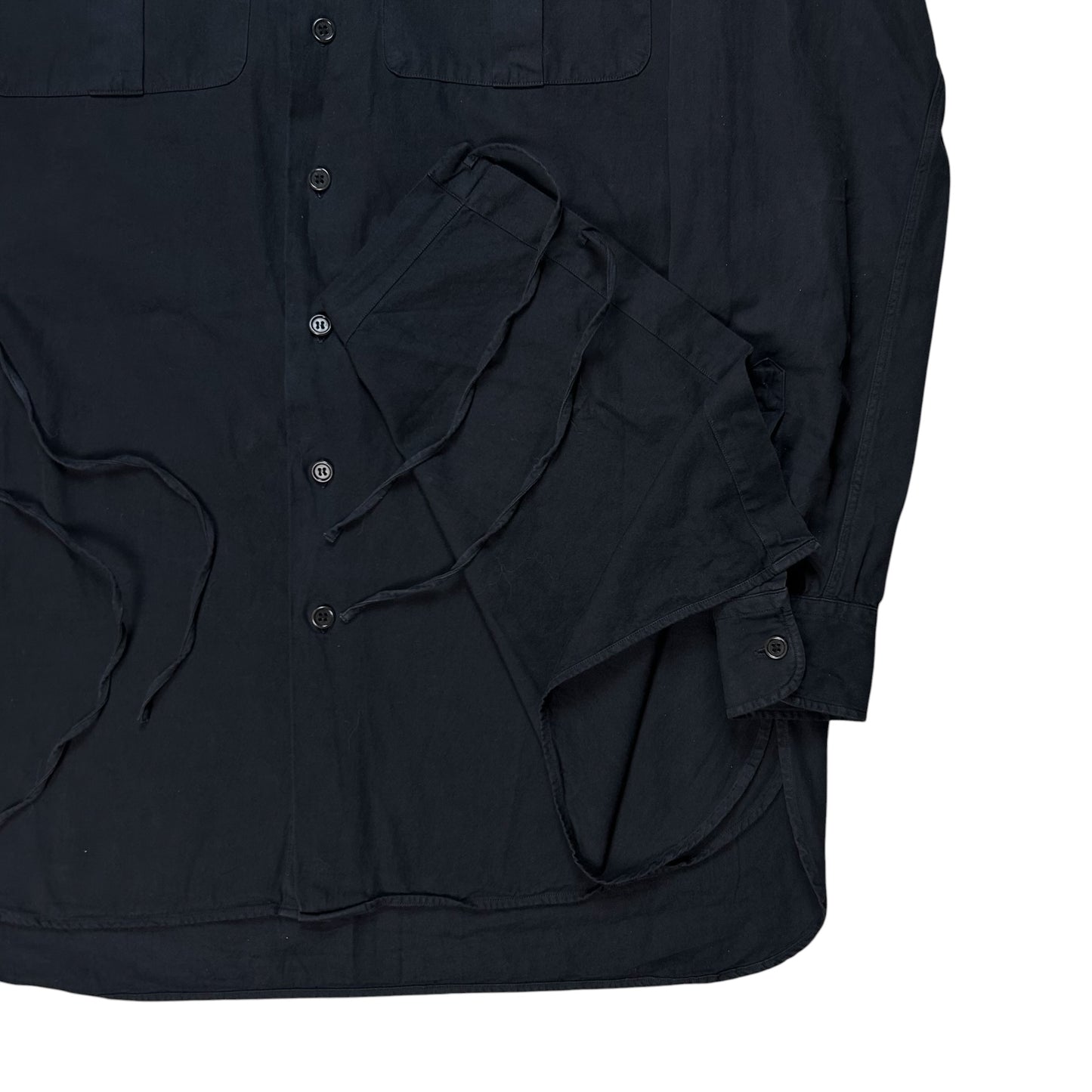 Dries Van Noten Asymmetric Wrap Cargo Shirt - AW16