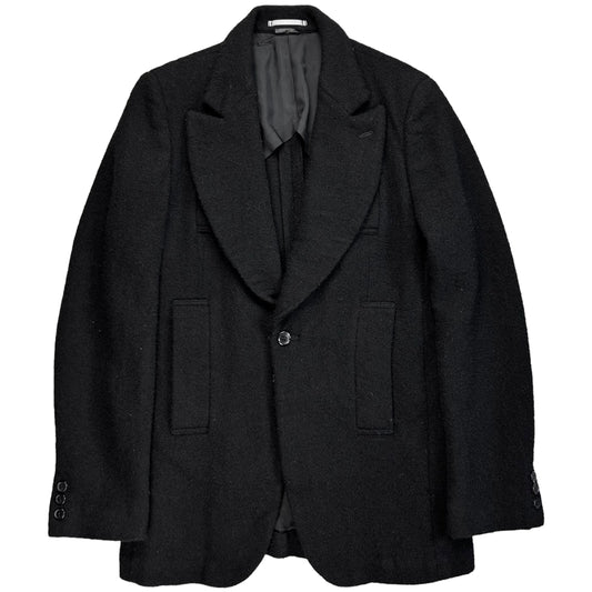 Comme des Garcons Homme Plus Frizzy Peak Lapel Blazer - AW14