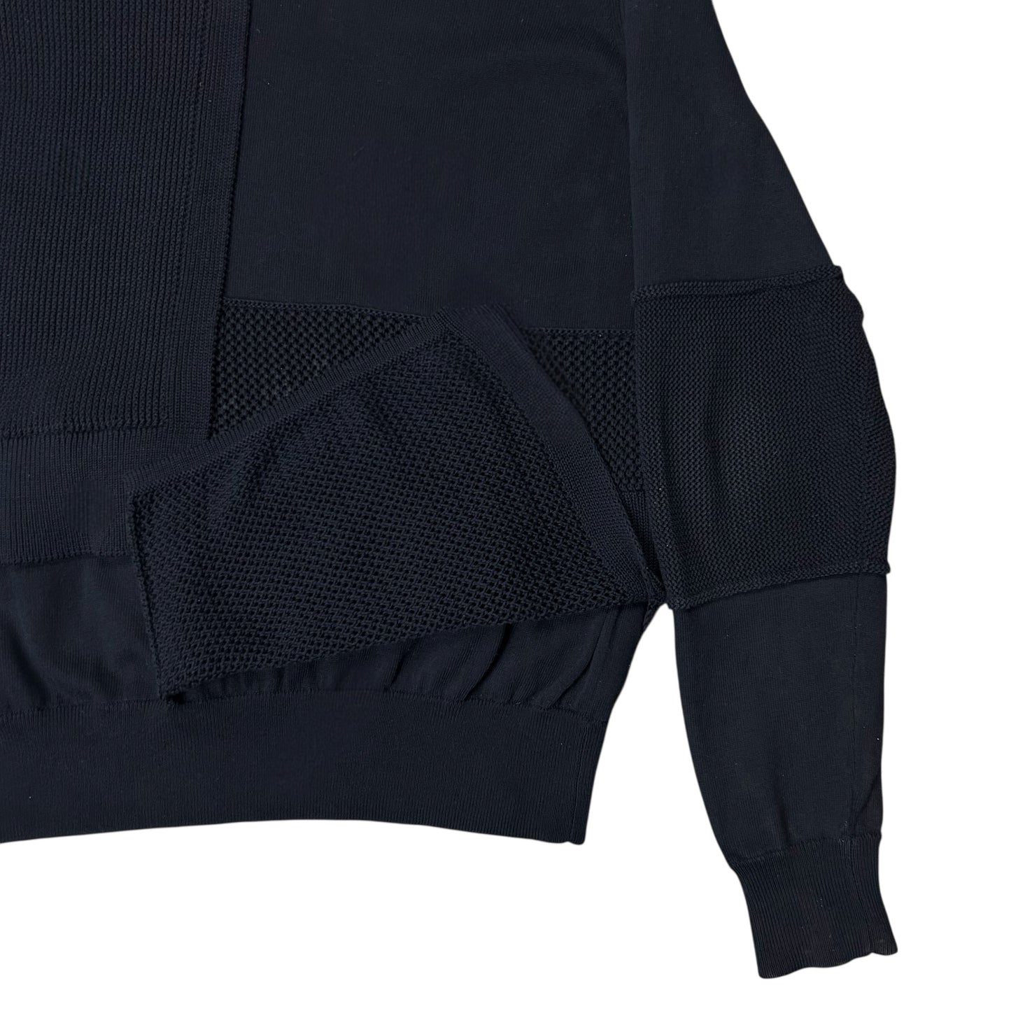 Maison Margiela Patchwork Dual Texture Sweater - SS16