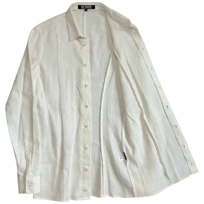 Raf Simons Panelled Crepe Shirt - AW08