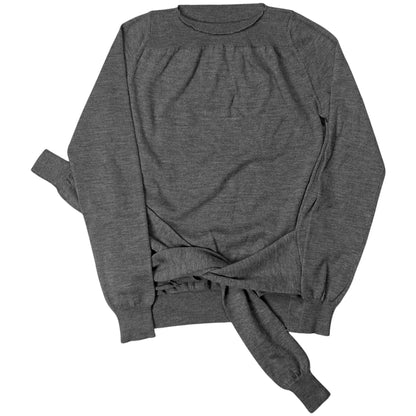 MM6 Maison Margiela Deconstructed Double Sleeve Sweater - AW20