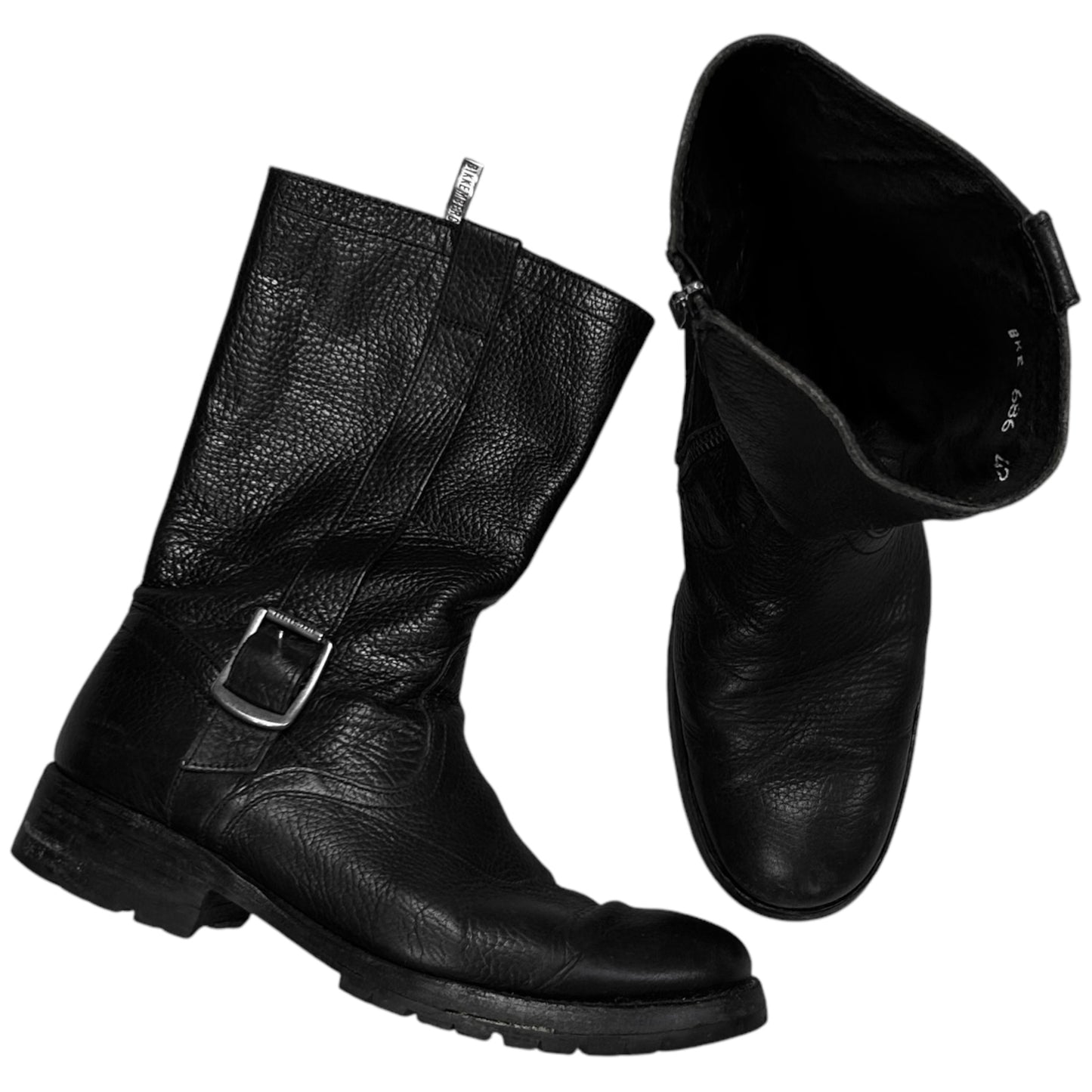 Dirk Bikkembergs Belted Military Zip Boots