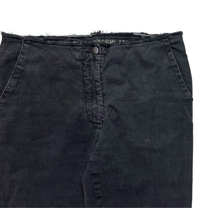 Maison Martin Margiela Cut Off Waist Work Pants - AW03
