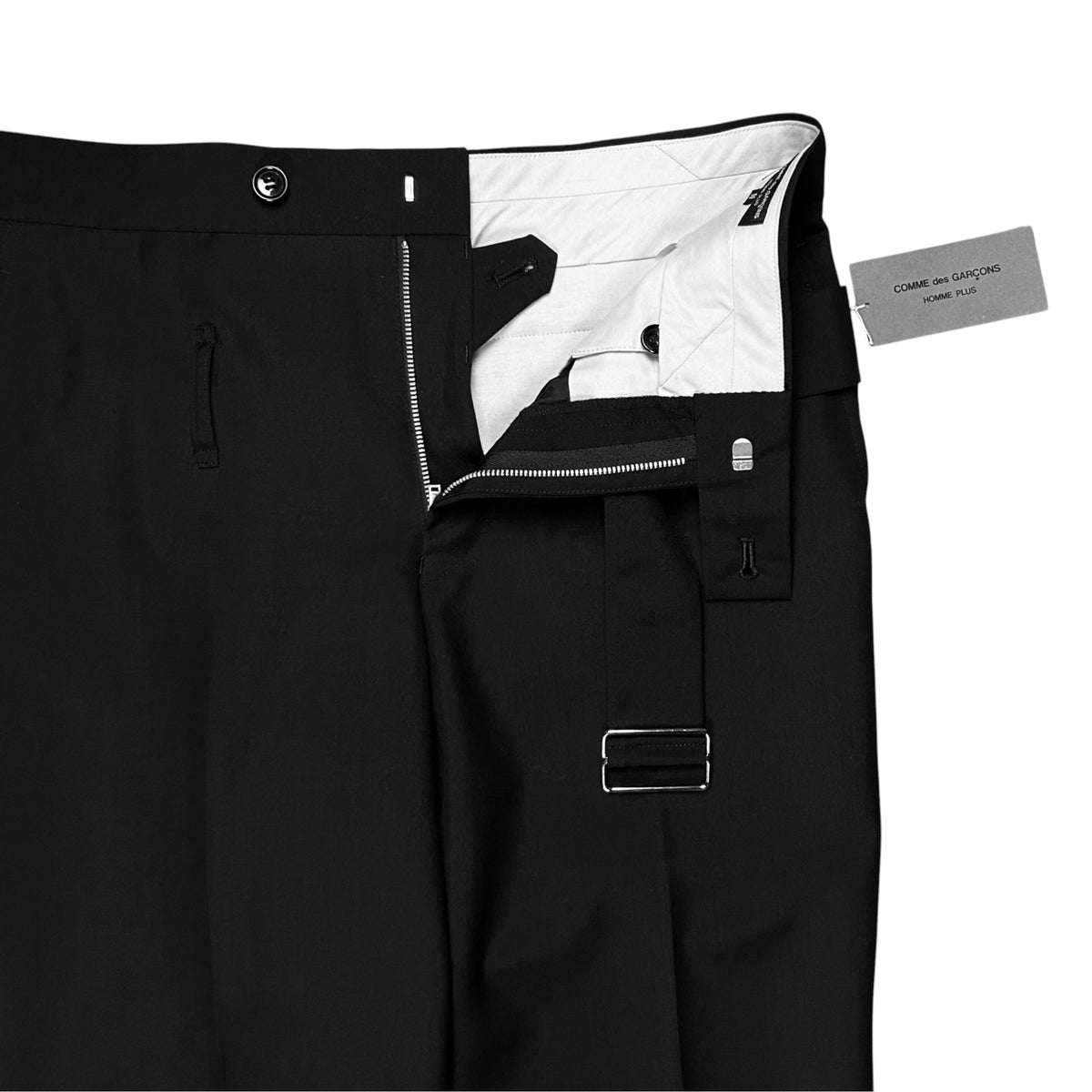Comme des Garcons Homme Plus Waist Belted Mohair Pants - SS01