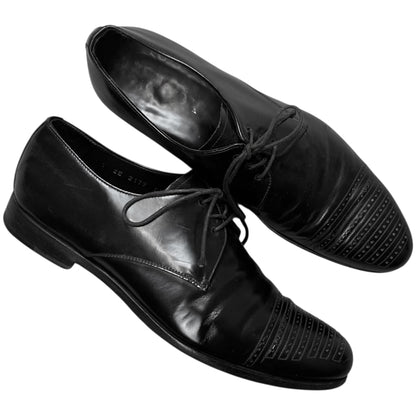 Prada Perforated Toe Derbies - AW07
