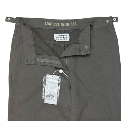 Maison Martin Margiela Wide Waist Tab Ripstop Work Pants - AW03