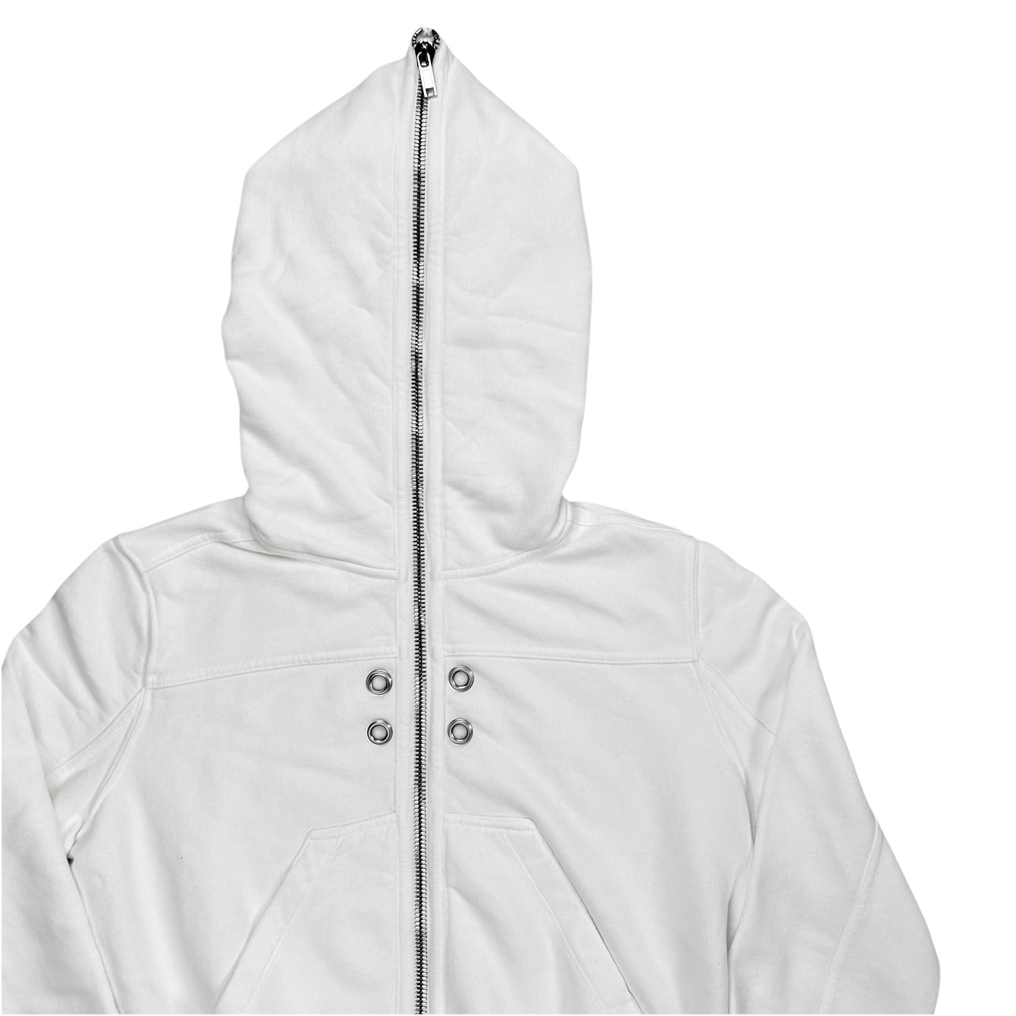 Rick Owens DRKSHDW Gimp Zip Hoodie Milk - AW22