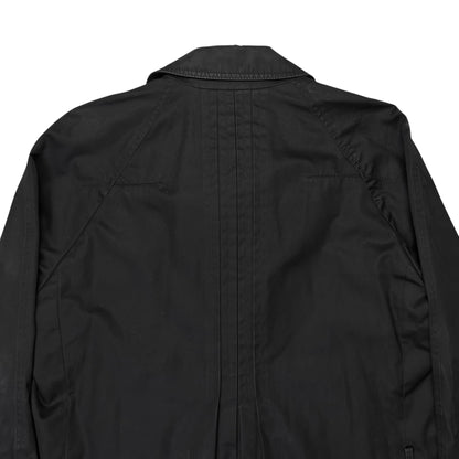 Dior Homme Back Pleated Military Trench Coat - AW08