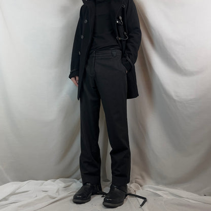 Jil Sander Straight Exaggerated Belt Loop Pants - 2000s