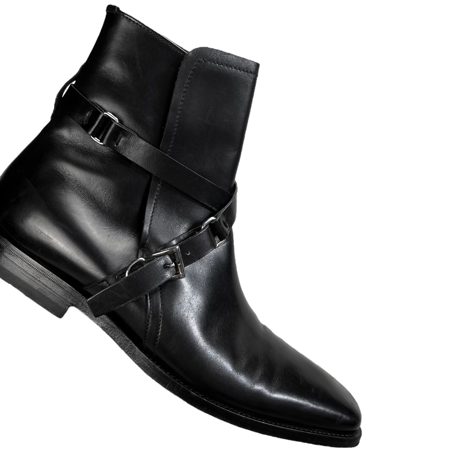 Prada Squared Jodhpur Strap Boots