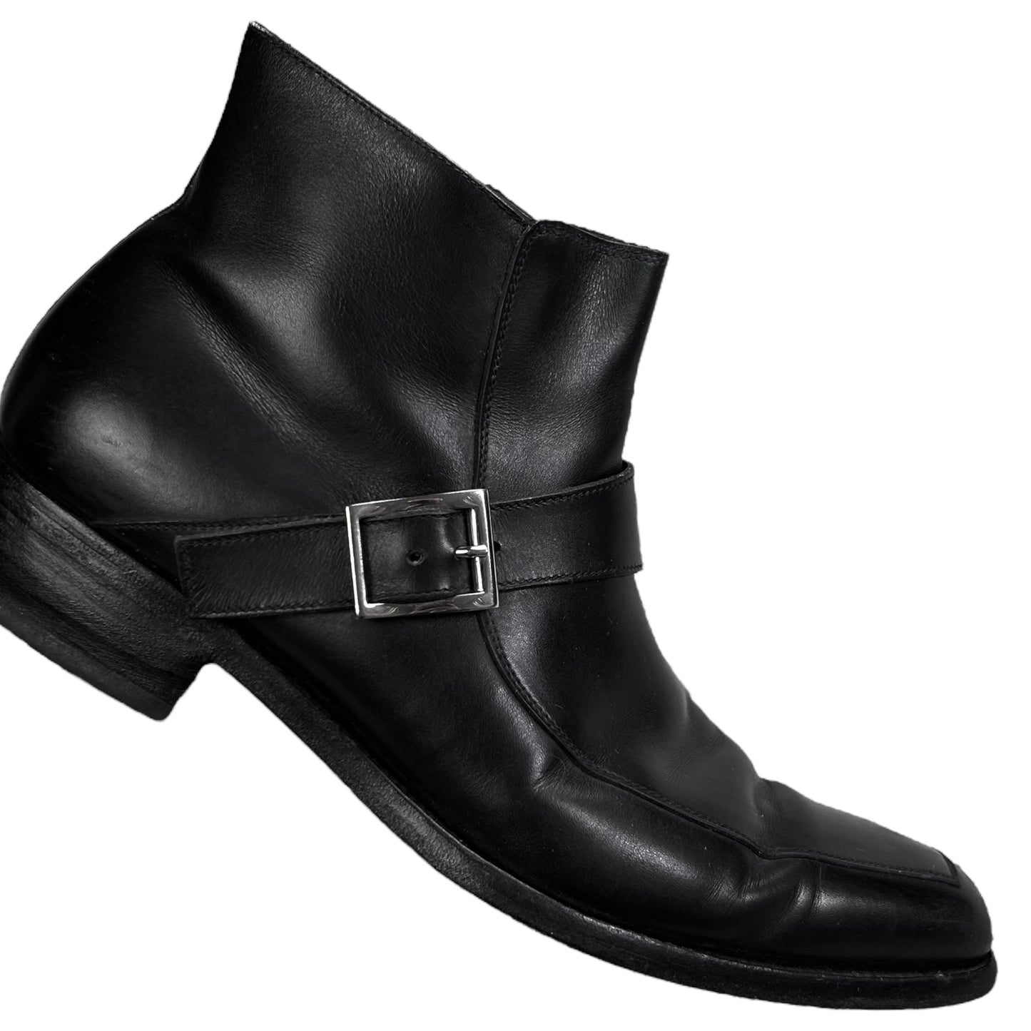 Prada Belted Mid Top Boots