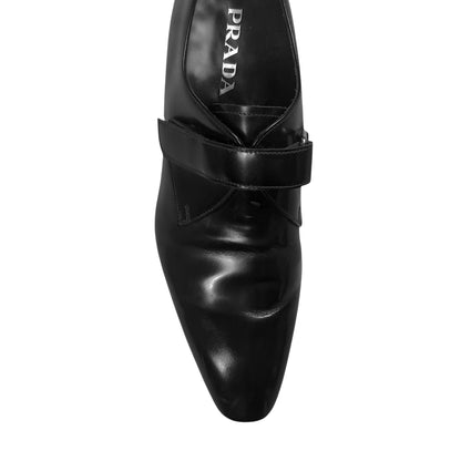 Prada Velcro Monk Strap Derbies