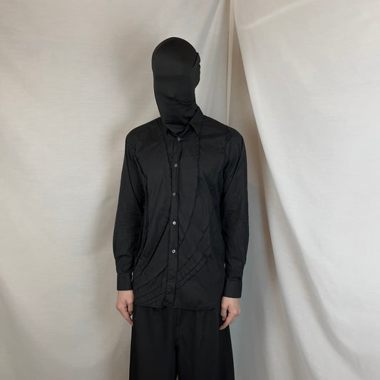 Comme des Garcons Shirt Waves Patchwork Shirt