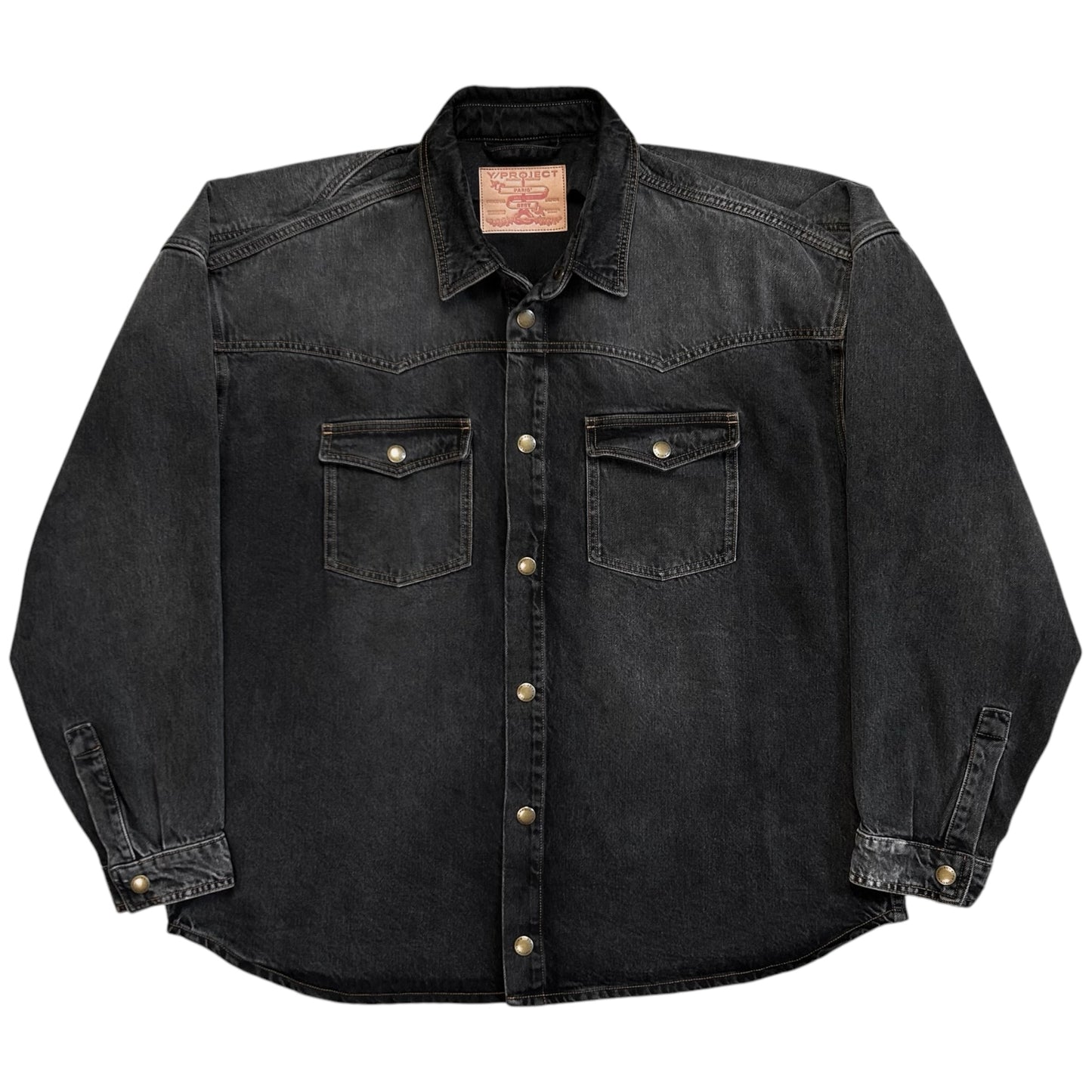 Y/Project Batwing Denim Shirt - AW17