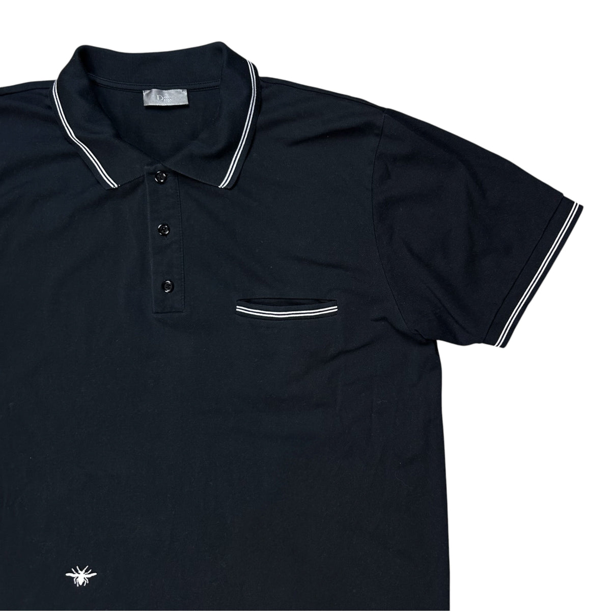 Dior Homme Bee Embroidery Polo Shirt - 00s