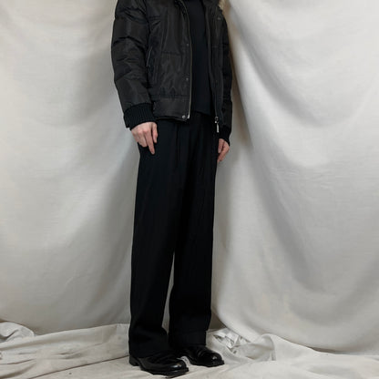 MM6 Maison Margiela Pleated Straight Trousers - AW16