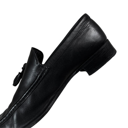 Prada Squared Tassel Loafers